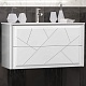 Opadiris Мебель для ванной Луиджи 90 подвесная белая матовая – фотография-18